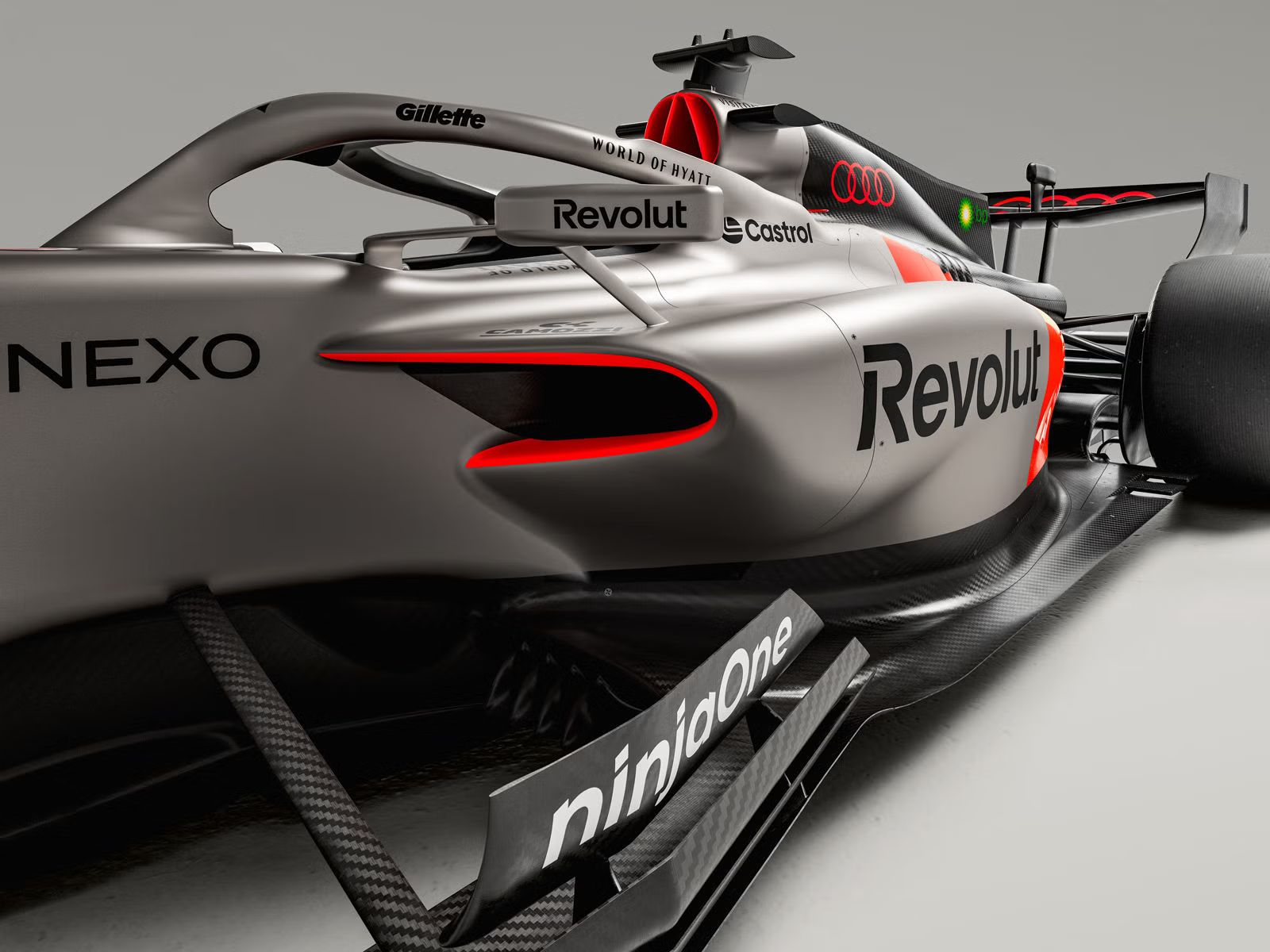 2026-os F1 Audi részletkép