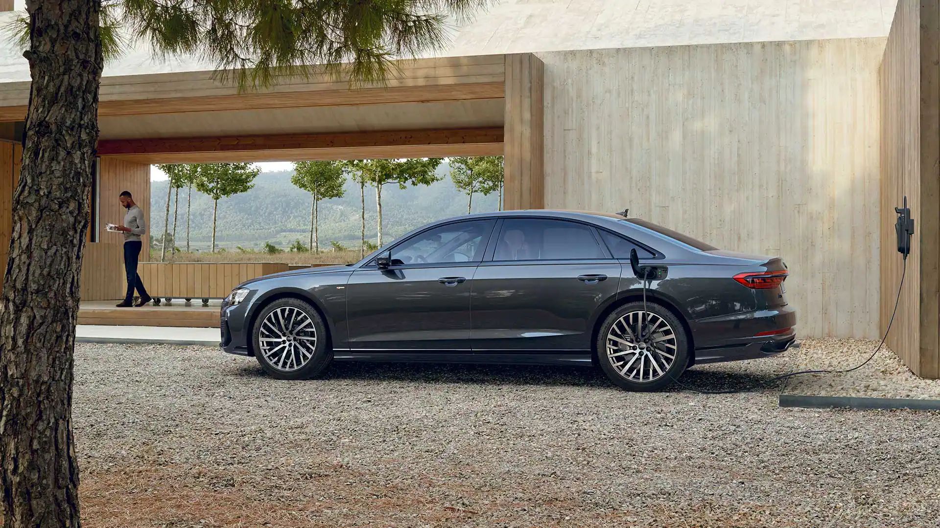 Ladesituation Audi A8 TFSI e