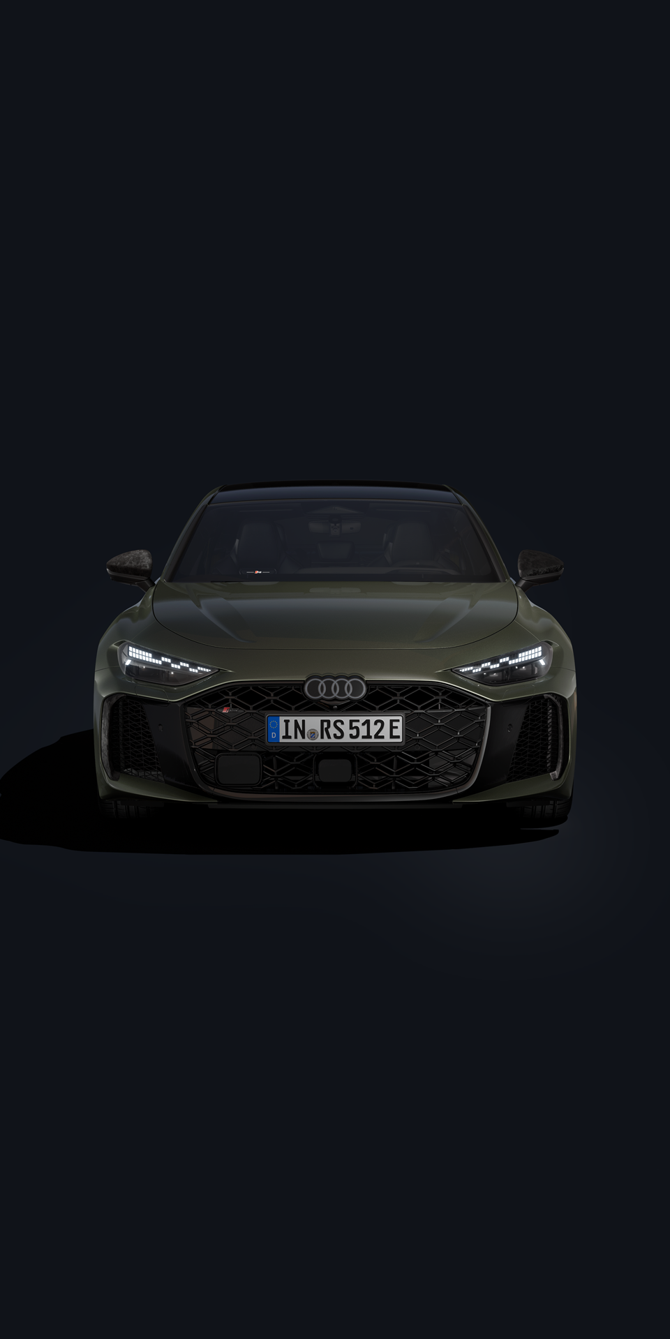 Frontansicht der Audi RS 5 Limousine