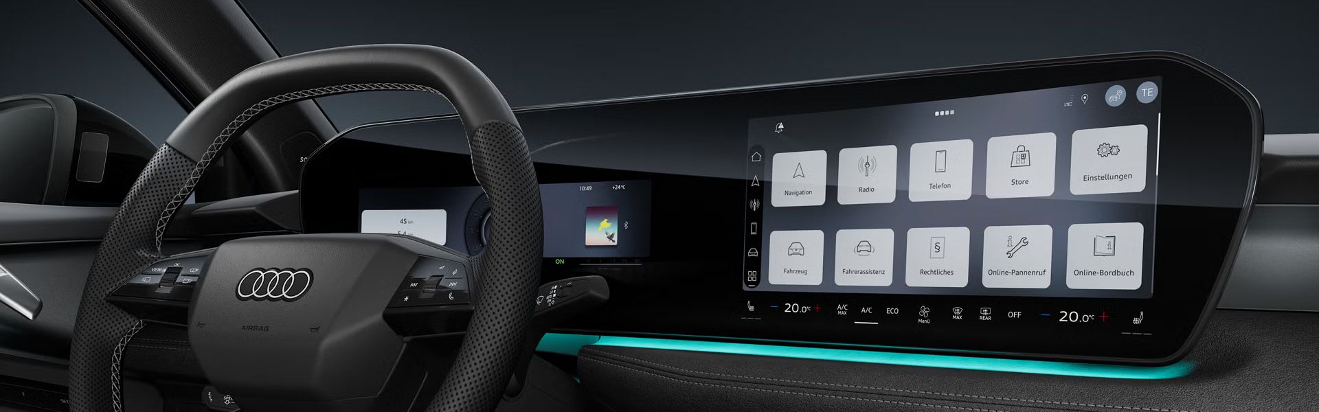 A3 Sportback digitális kijelző